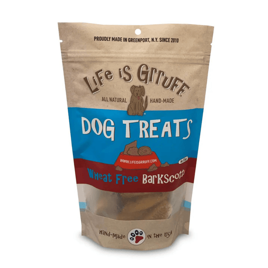 Wheat Free Barkscotti 8 oz - Ruffingdales, Inc