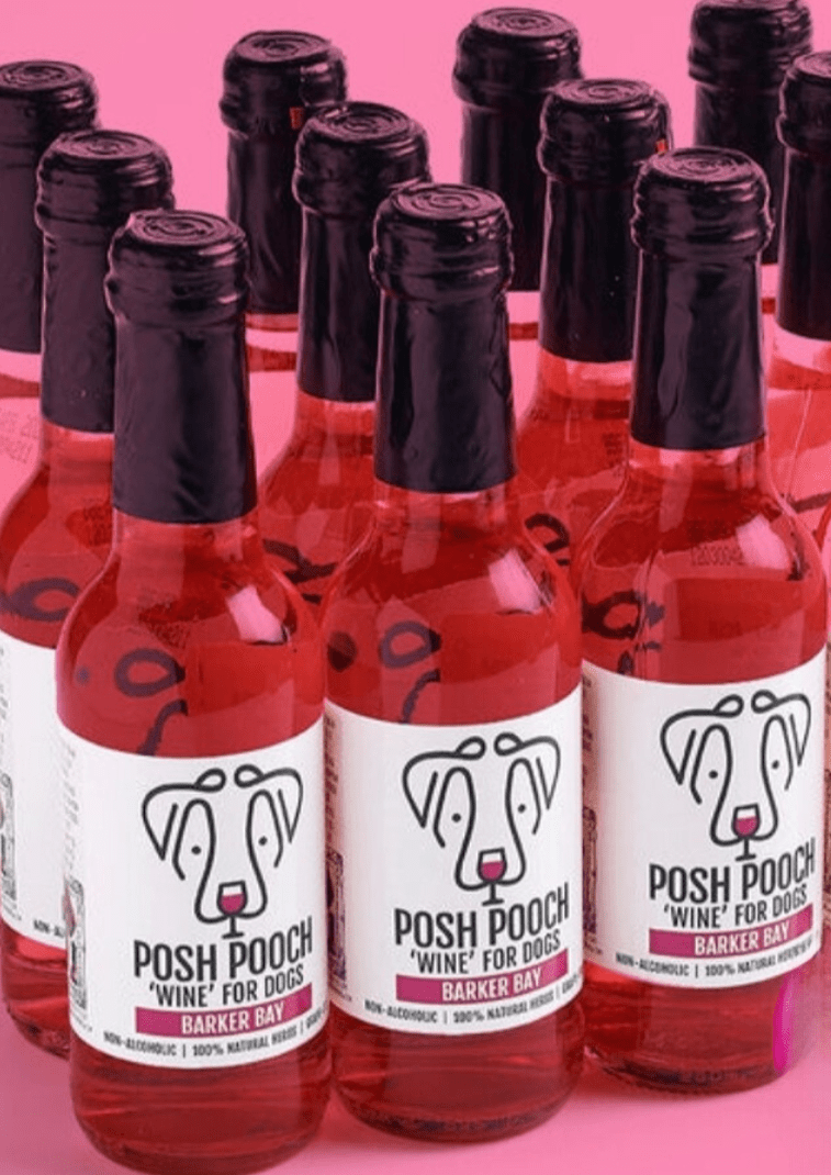 Wine - Posh Pooch - Non Alcoholic - Dog Wine - Ruffingdales, Inc