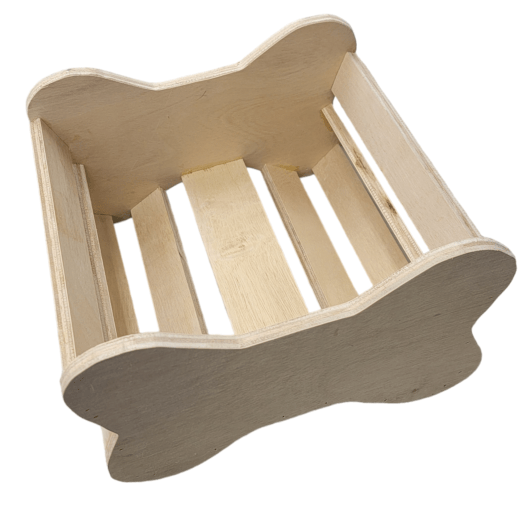 Wood Dog Bone Bin - Made to Order - Ruffingdales, Inc