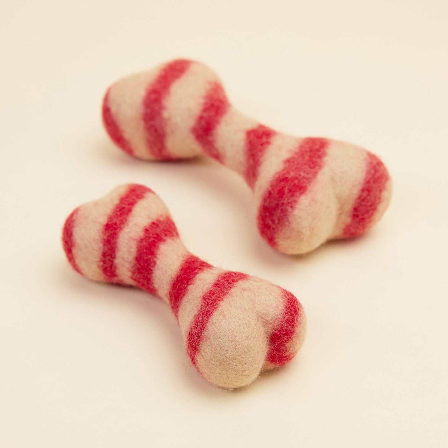 Wool Bone - Candycane - Ruffingdales, Inc